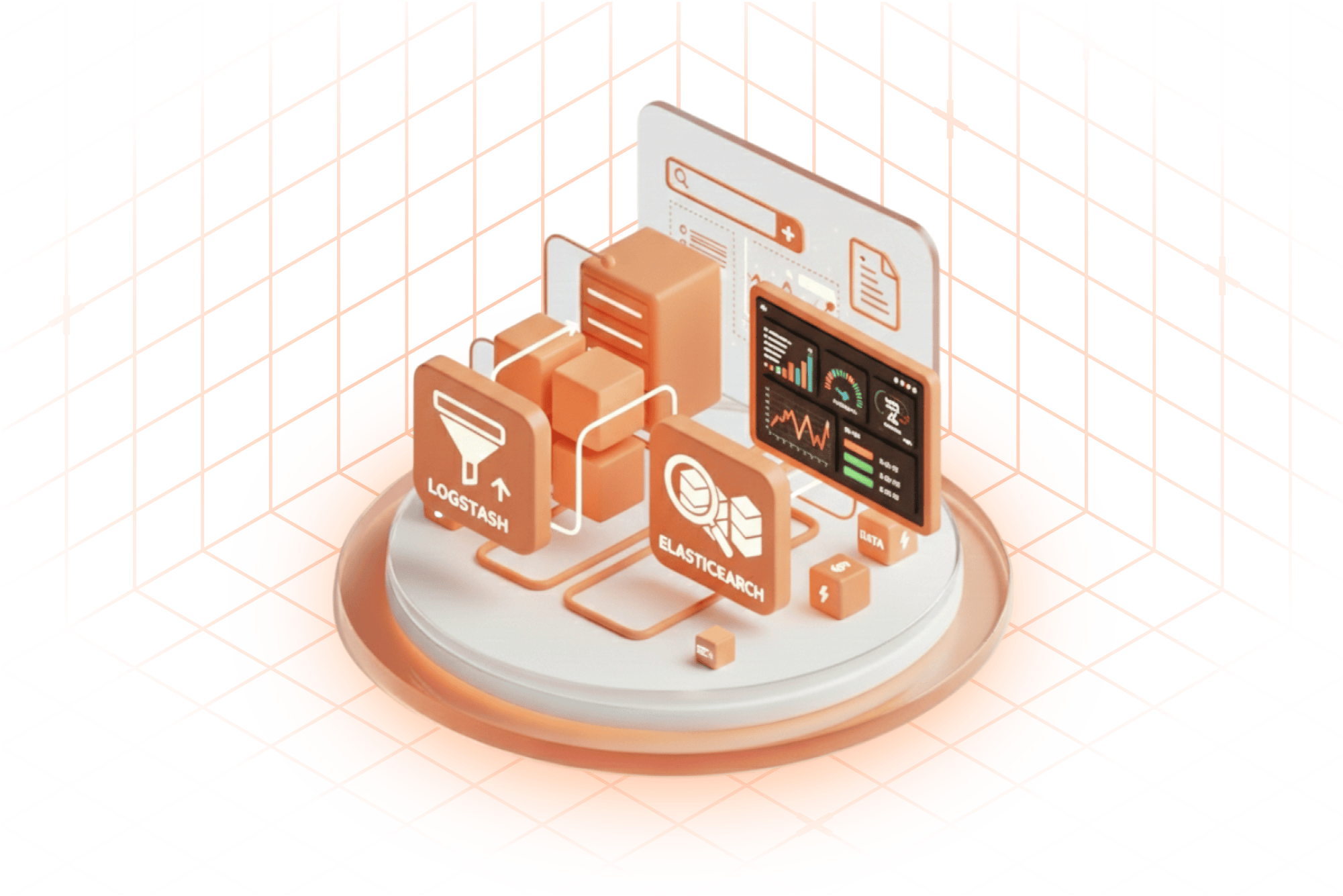 📊 Grafana, Kibana and Logstash — Monitoring and Analytics Systems