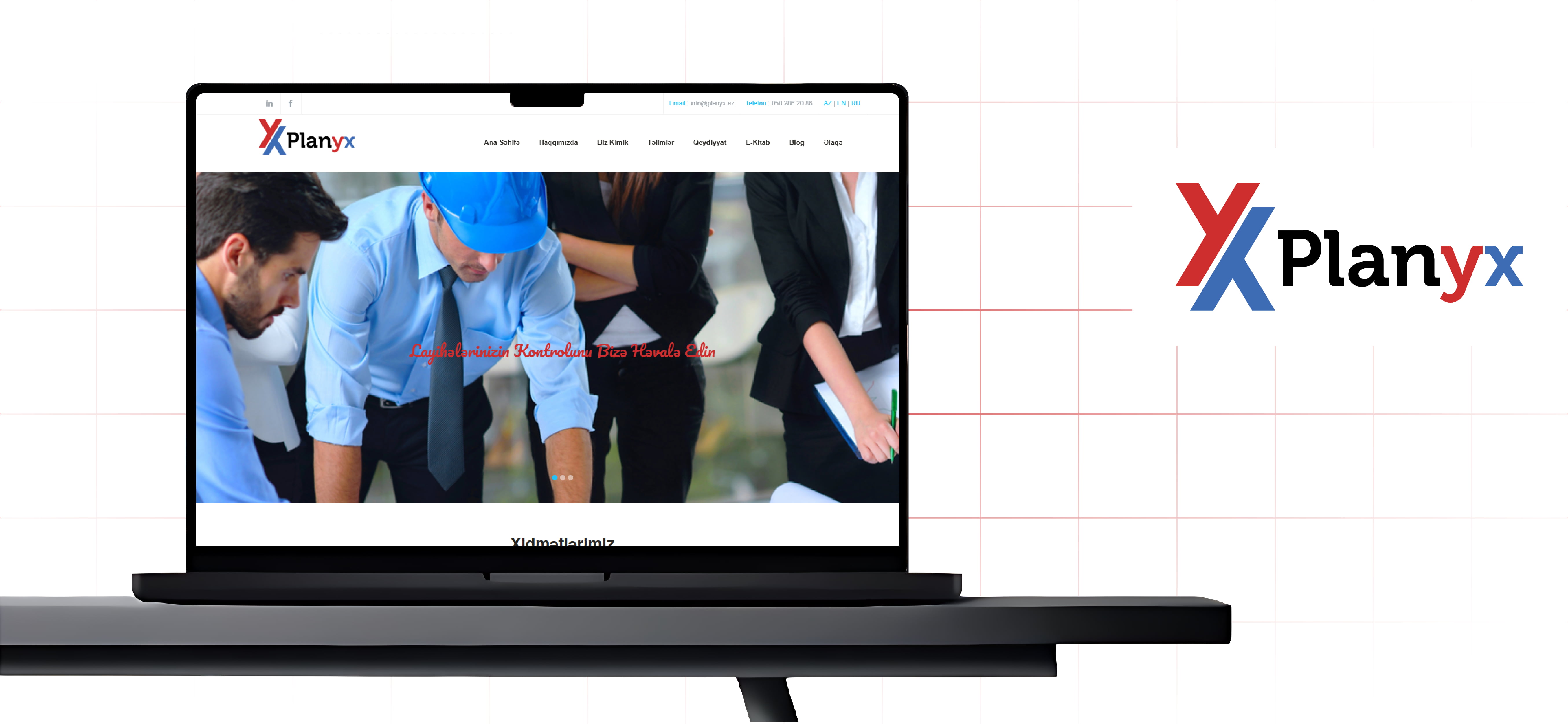 Corporate Website Development for Planyx MMC