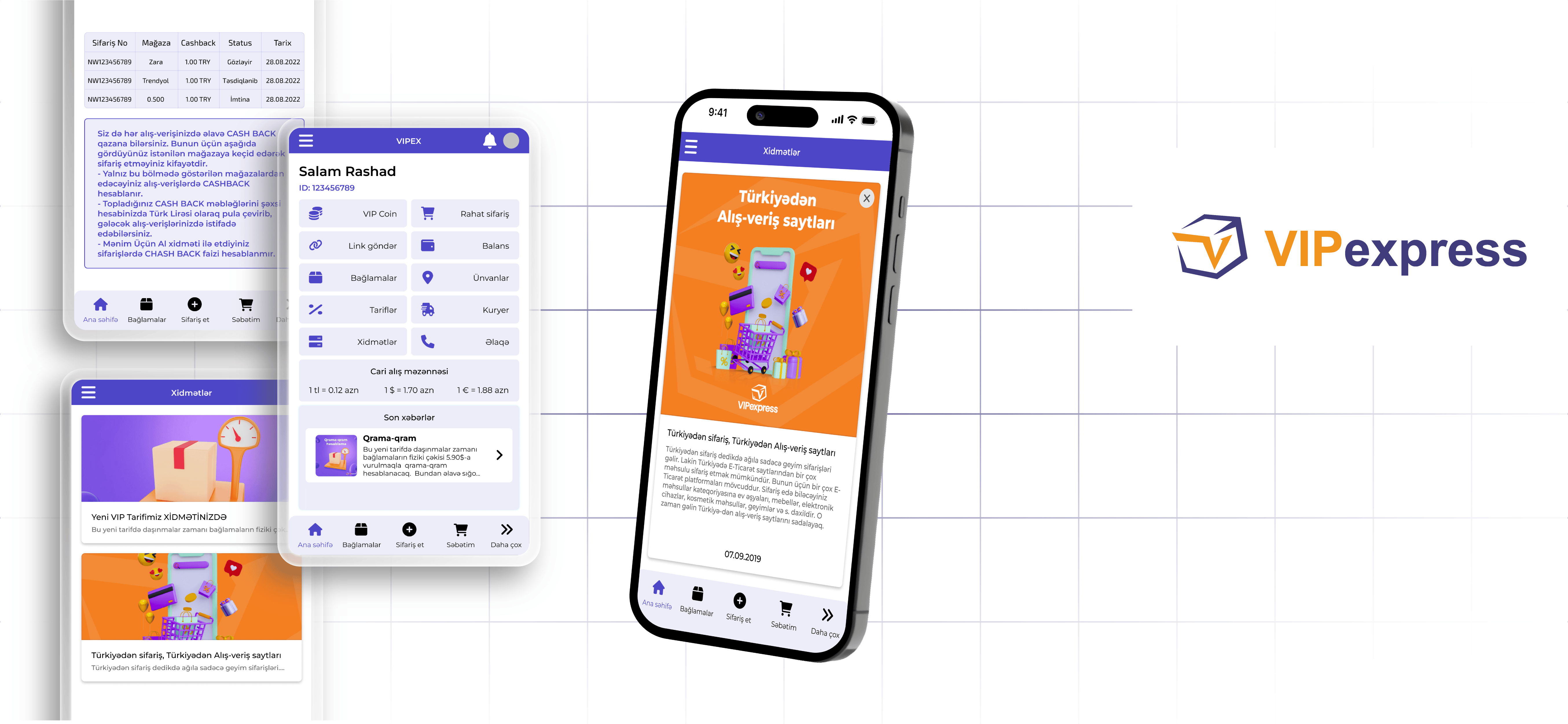 Vipex üçün Mobil Tətbiqin Hazırlanması