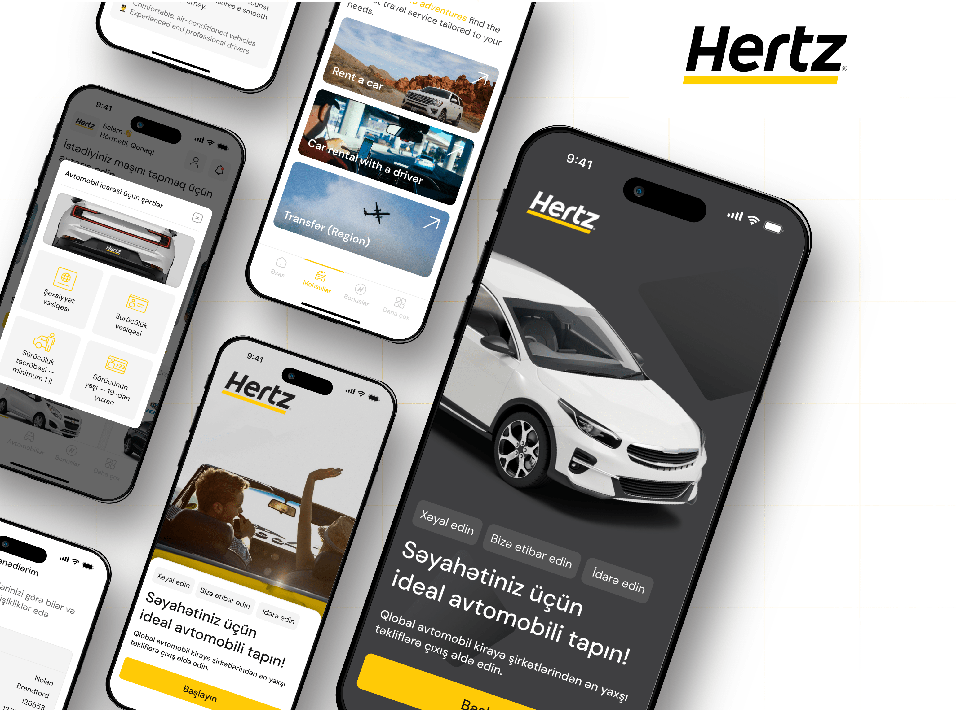 Mobile Application Development for Hertz Azerbaijan