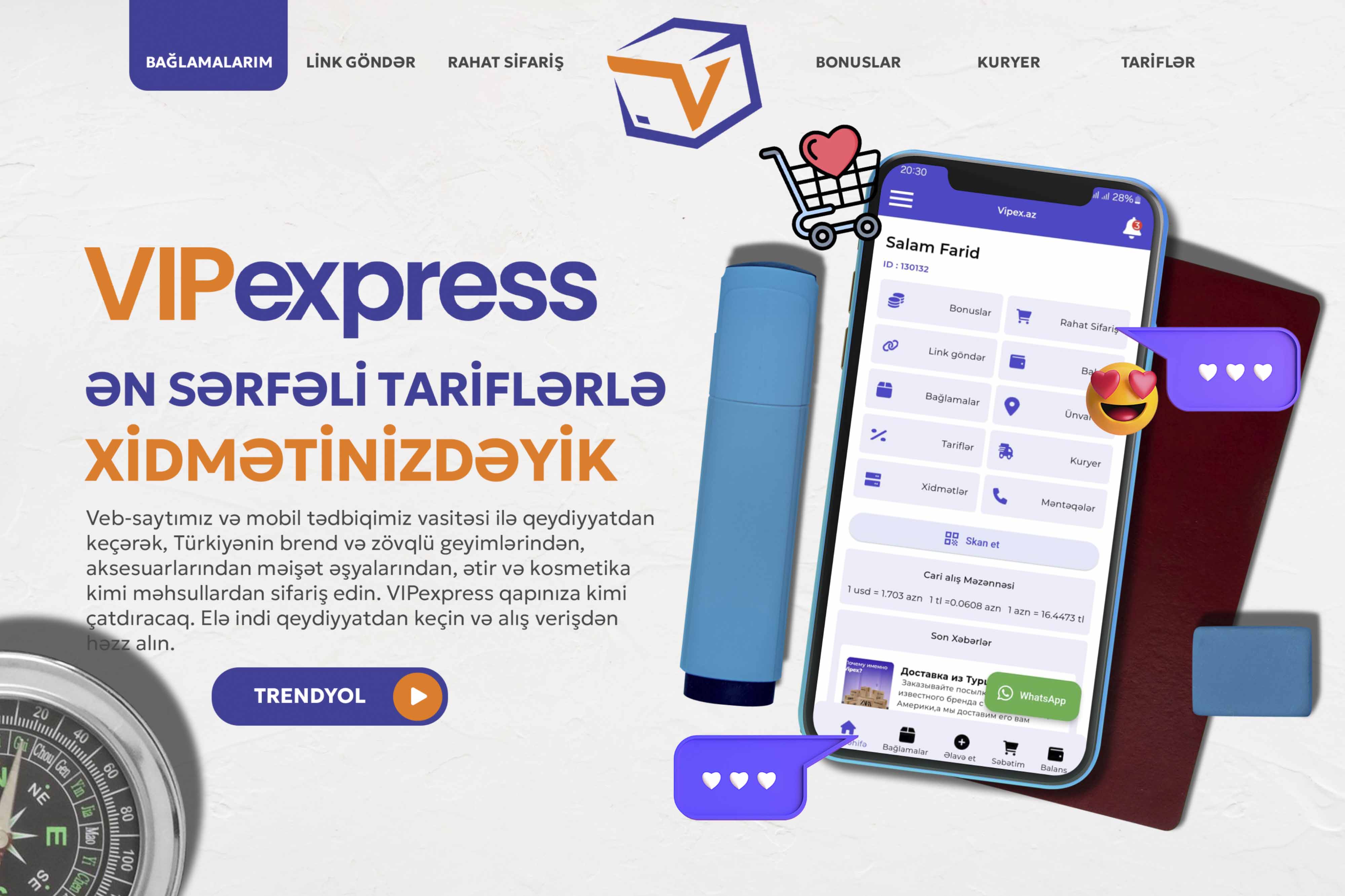 Vipex (Mobil Tətbiq)